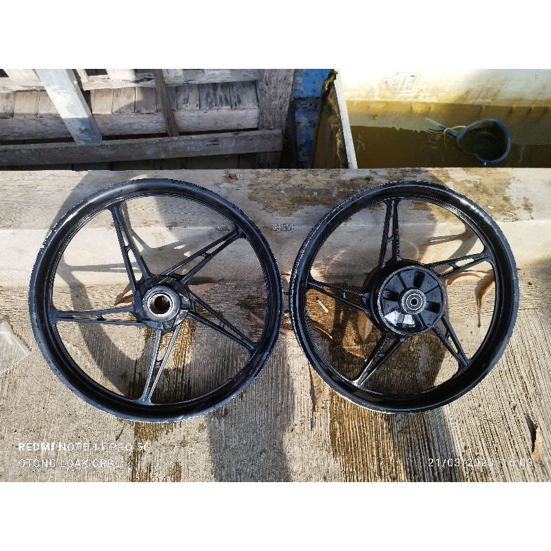Velg Racing Depan Belakang Original Copotan Jupiter Z Jupiter MX Old Vega R New Vega zr