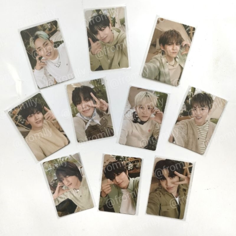 [READY] SHARING TREASURE x ONGREDIENTS GREEN DAYS PHOTOCARD SKINCARE HYUNSUK JIHOON YOSHI JUNKYU JAE