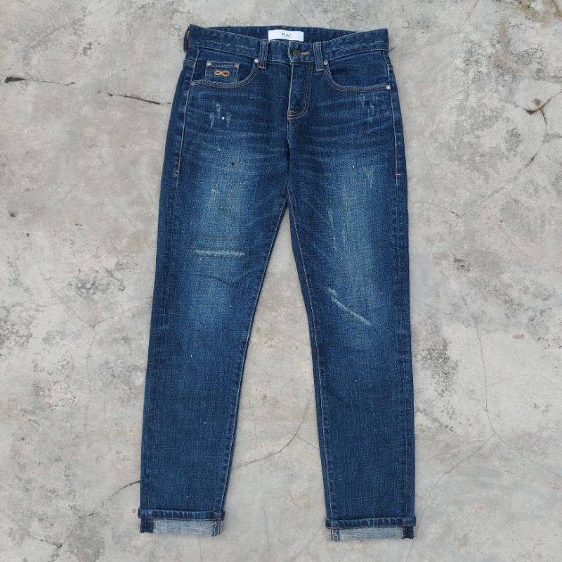 plac jeans plac denim plac original second like new jeans uniqlo second original uniqlo thrift celan