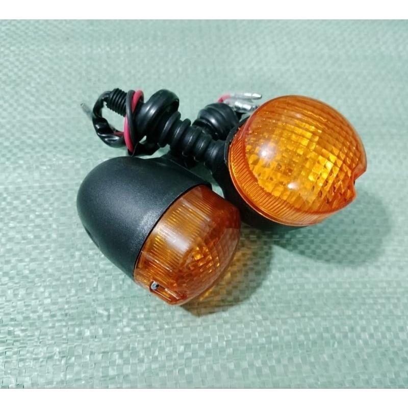 sen bulat tawon lampu sen sein classic klasik bulat tawon sen kawasaki KLX CRF VUXION NEW VARIO