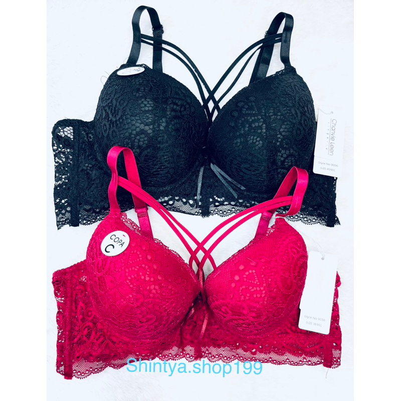 (Restock)BH | Bra Push Up Cup C &amp; D CHANVIE LEEN 9056 Pakai kawat dan busa tebal