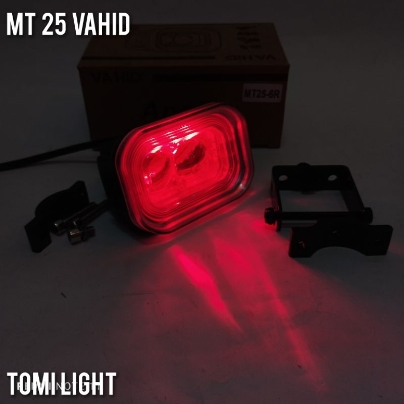 Vahid MT25|lampu tembak MT25|lampu sorot|LED cree foglamp merah