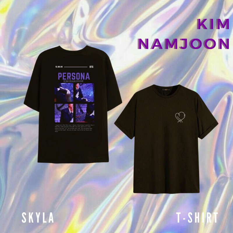 T-shirt/Kaos Kpop Aesthetic BTS Kim Namjoon (RM)