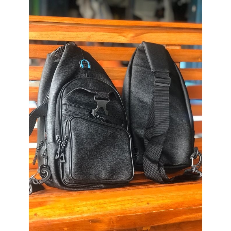 TAS SELEMPANG PRIA/TAS SLINGBAG MULTIFUNGSI ANTI AIR