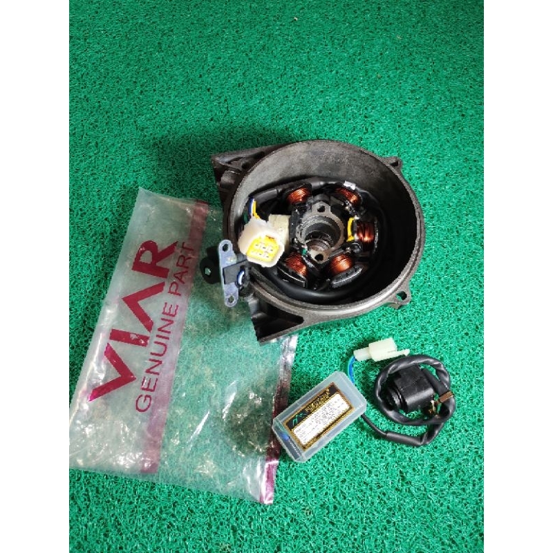 blok Bak magnet mahnit blok kiri Honda Gl pro CDI Gl 100 cdi