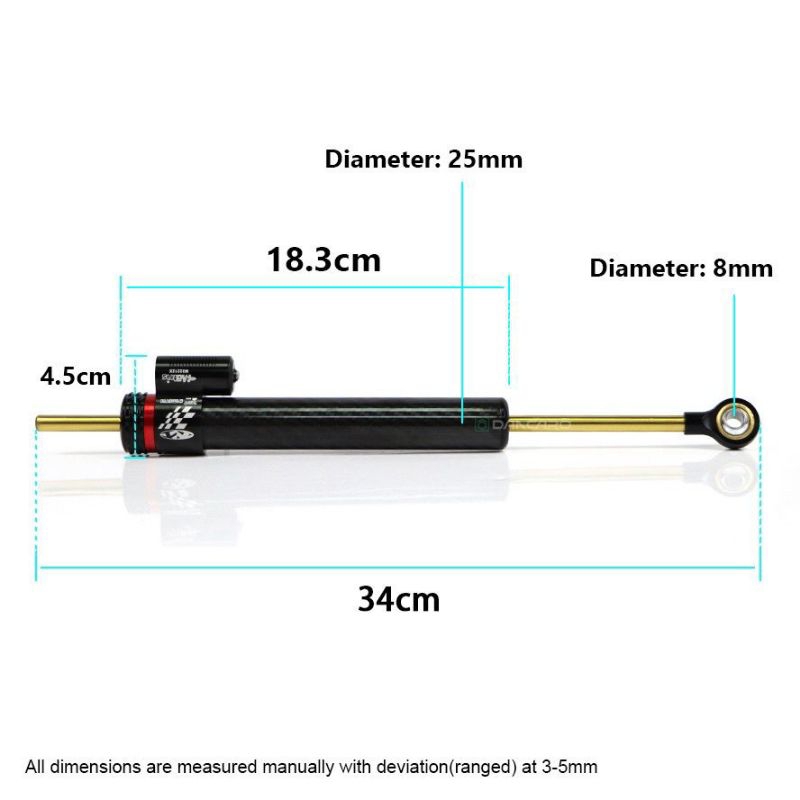 stabilizer samping karbon martis panjang 25/34 16 click semua motor