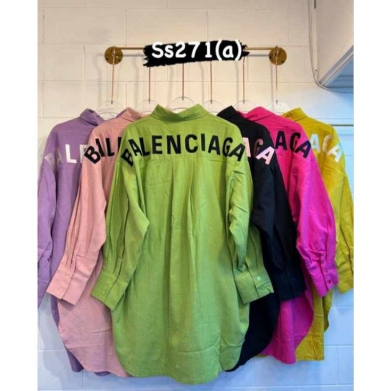 promo new baru kemeja oversize balenciaga