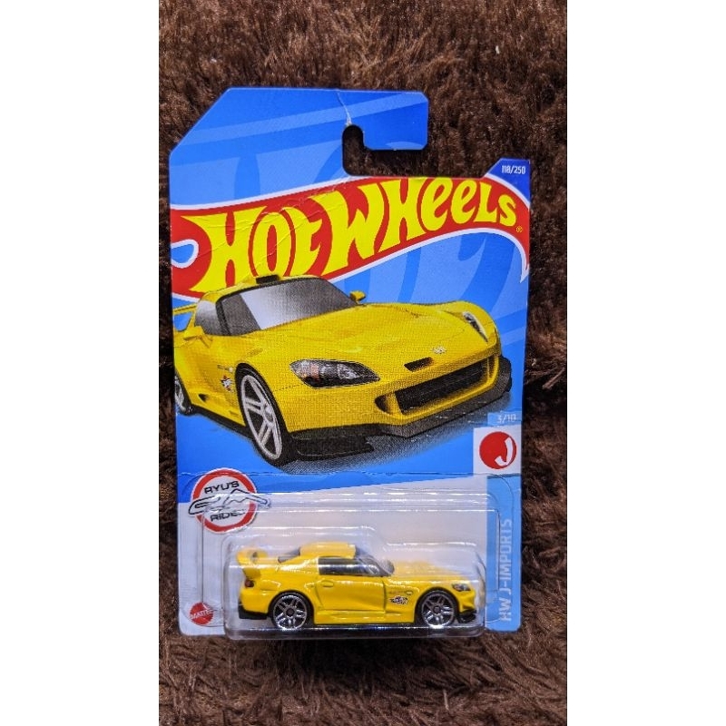 HOT WHEELS HONDA S2000 KUNING