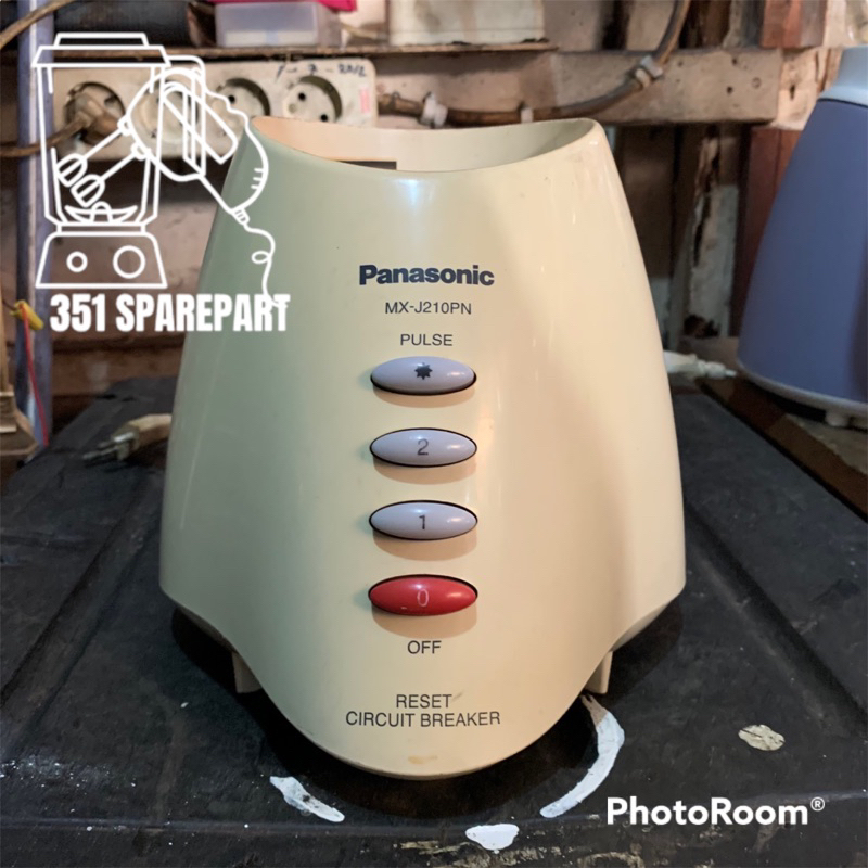mesin blender panasonic mx j210gn second mulus