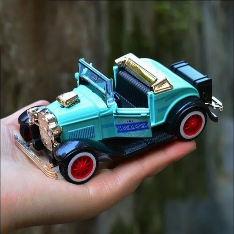 Mainan Diecast Mobil Mini Cooper Klasik Ford Die Cast Jadul Classic Car