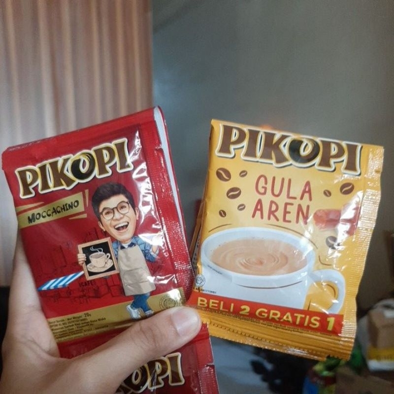 

Pikopi Moccachino 20g Gula Aren 22g Minuman Serbuk Bubuk Kopi Instan Praktis Kemasan Sachet Renceng Murah Siap Seduh Merah Kuning