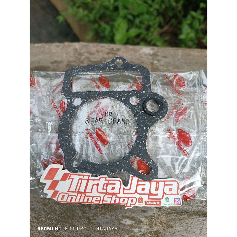 perpak packing blok boring head deksel honda astrea grand prima star win merk tgp high quality