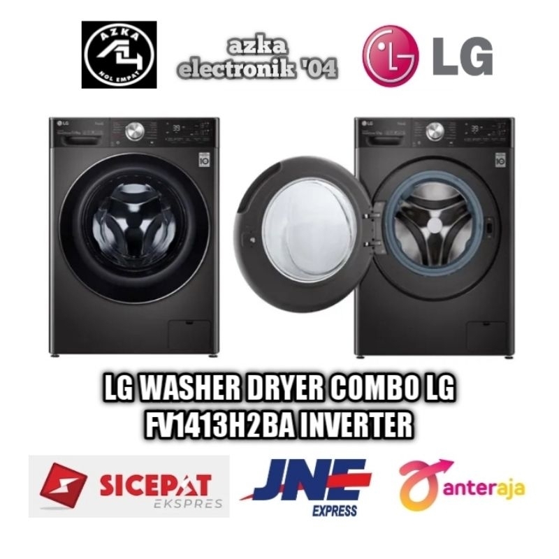 LG WASHER FV1413H2BA DRYER COMBO INVERTER WASHER 13KG DRYER 8KG