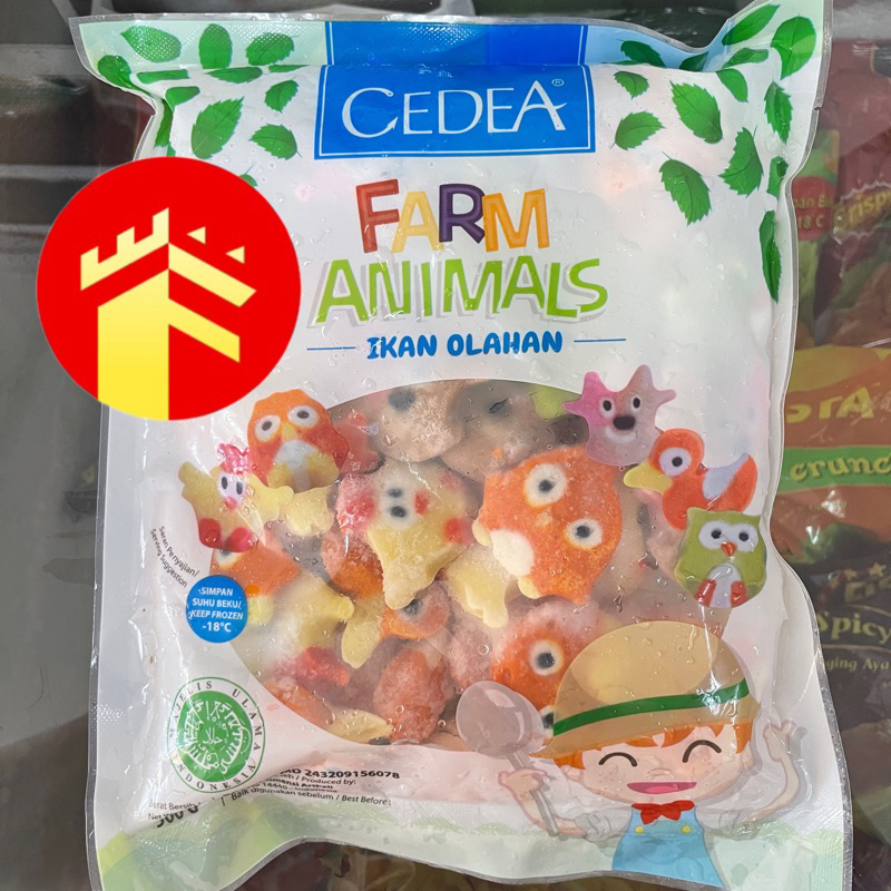 

CEDEA FARM ANIMALS 500 GR BAKSO IKAN LUCU BASO IKAN LUCU KARAKTER