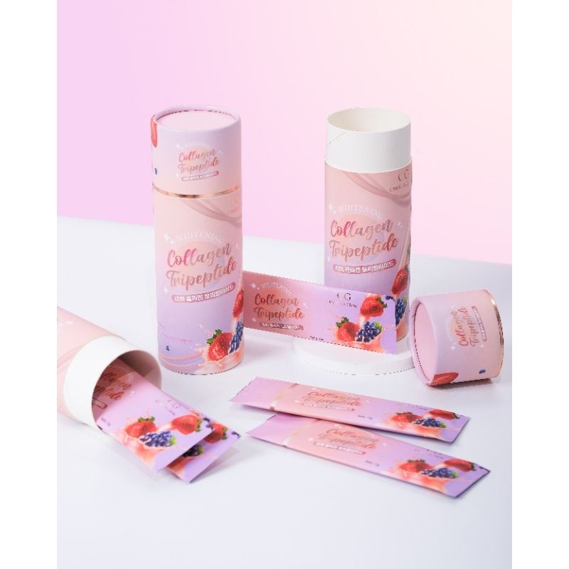 Chelleb glow whitening collagen trippeptide 8sachet Collagen Drink