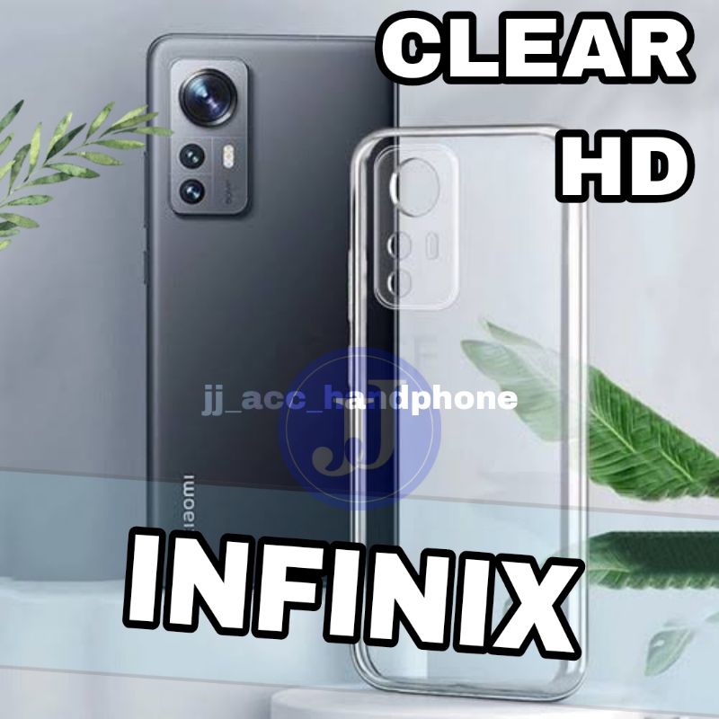 SILLICON CASE PREMIUM CLEAR INFINIX HOT 8 9 PLAY 10 PLAY 11 11 PLAY 11S NFC 12 PLAY NOTE 8 10 PRO 11 NFC 11S 11 PRO 12 SMART 5 6 HOT 12 NOTE 12I