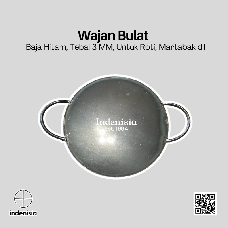 Wajan Roti Bakar Bulat / Wajan Bulat Anti Lengket / Wajan Roti Bakar Anti Lengket / Wajan Martabak /