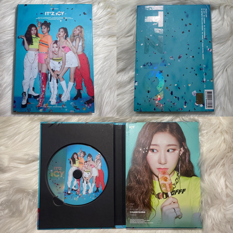 Album ITZY ICY First Print Cover PB Chaeryeong