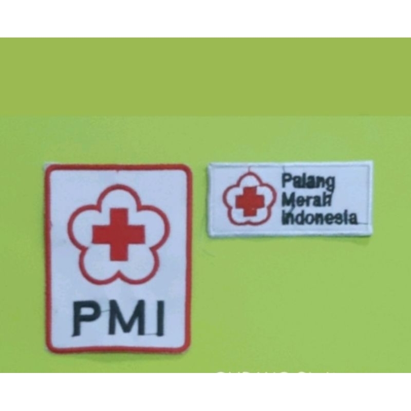 bet pmi/bed pmi/bed/bet/patch pmi/ badge pmi palang Merah Indonesia