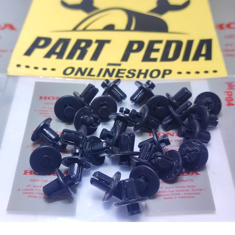 baut klip body motor baut klip rivet honda beat vario 125 150 pcx adv genio cbr cb150r cbr150r origi