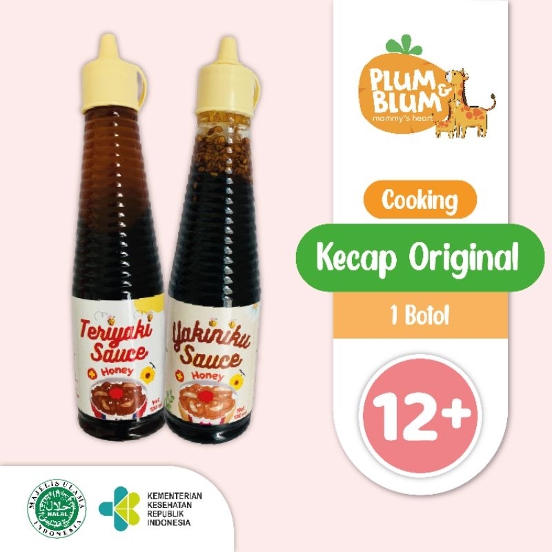 Plum &amp; Blum MPASI Baby Saus Kecap Oriental Teriyaki Yakiniku 140 gr / Plumandblum Bumbu Plum and Blum