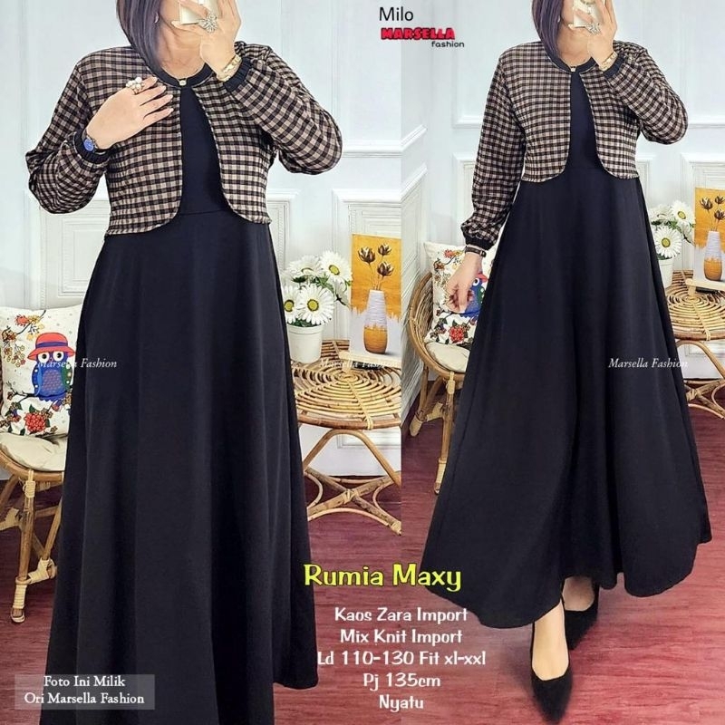 RUMIA MAXY dress by marsela