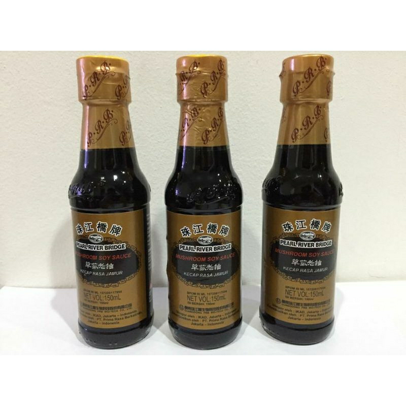 

Kecap asin pearl river bridge rasa jamur 150ml