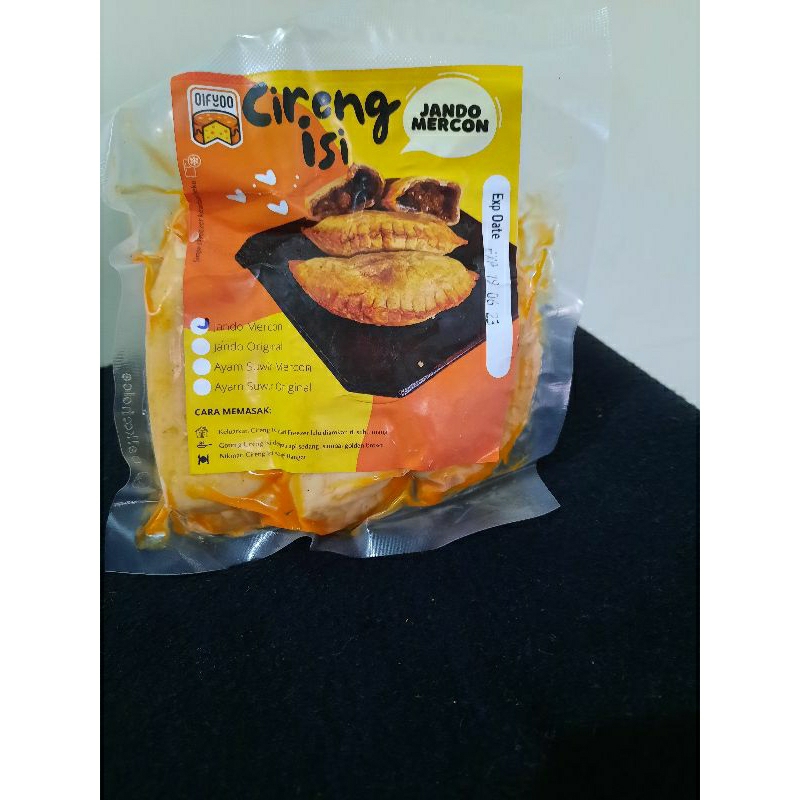 

Cireng isi Jando mercon