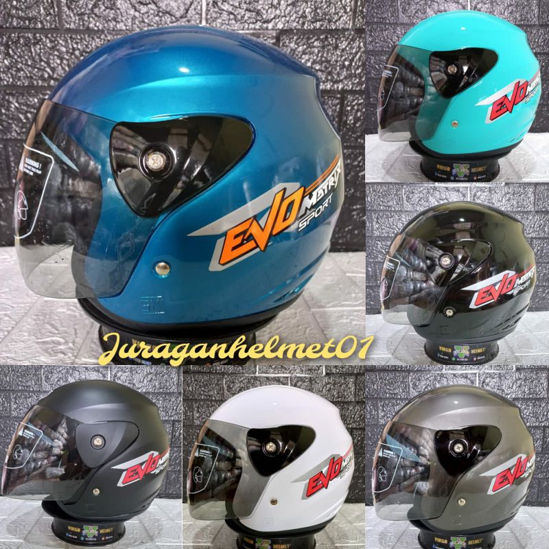 Helm Tsk Evo solid harga grosir