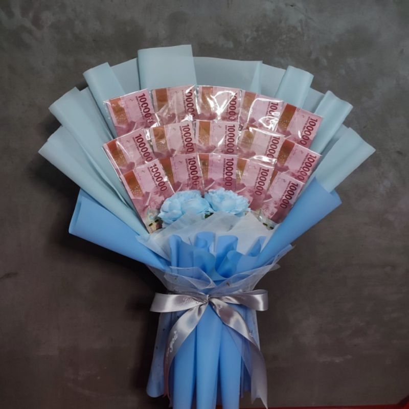 Buket Bouquet bunga wisuda pernikahan ulang tahun acara besar lainnya bisa request