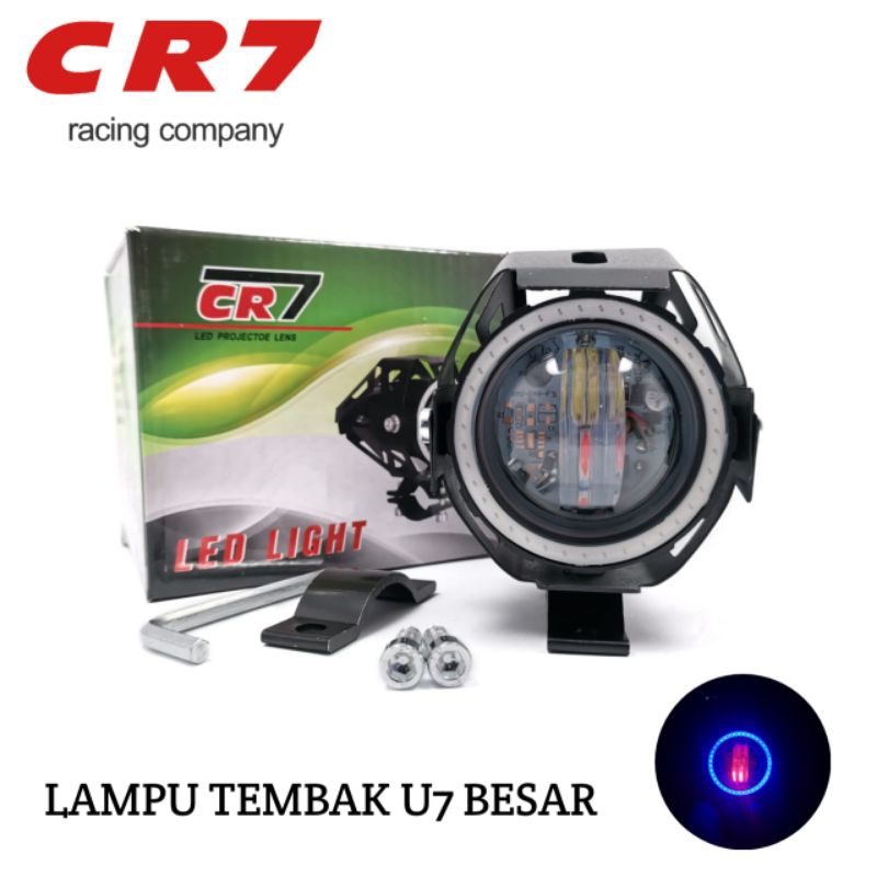 Lampu Projie U7 Besar Lampu Tembak Led U7 Besar Lampu Tembak Transformer Sinar Projie HID Lampu Depan Motor Angel Eye Ring