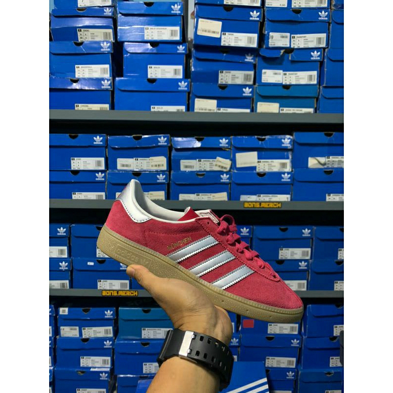 Adidas Munchen Red Silver