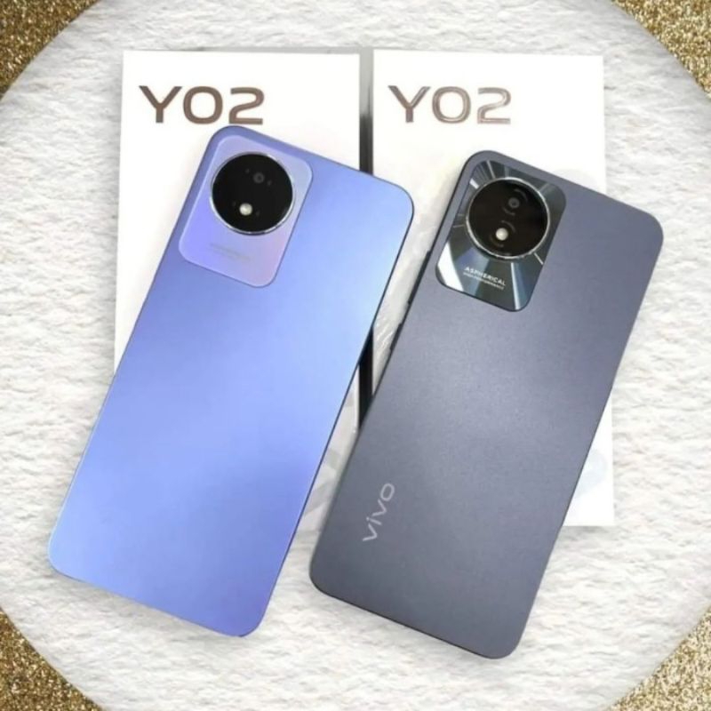 VIVO Y02 3/32GB - Garansi Resmi