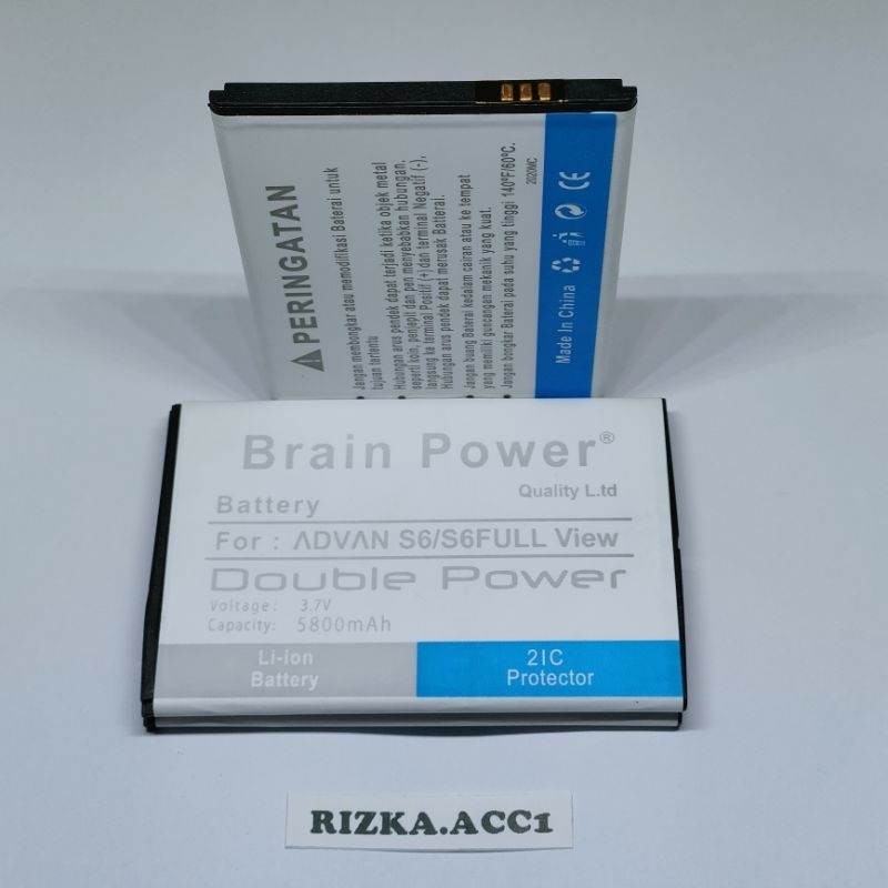 Baterai Batre Hp Advan S6 Full View i55D Brain Battery Batrai Hp