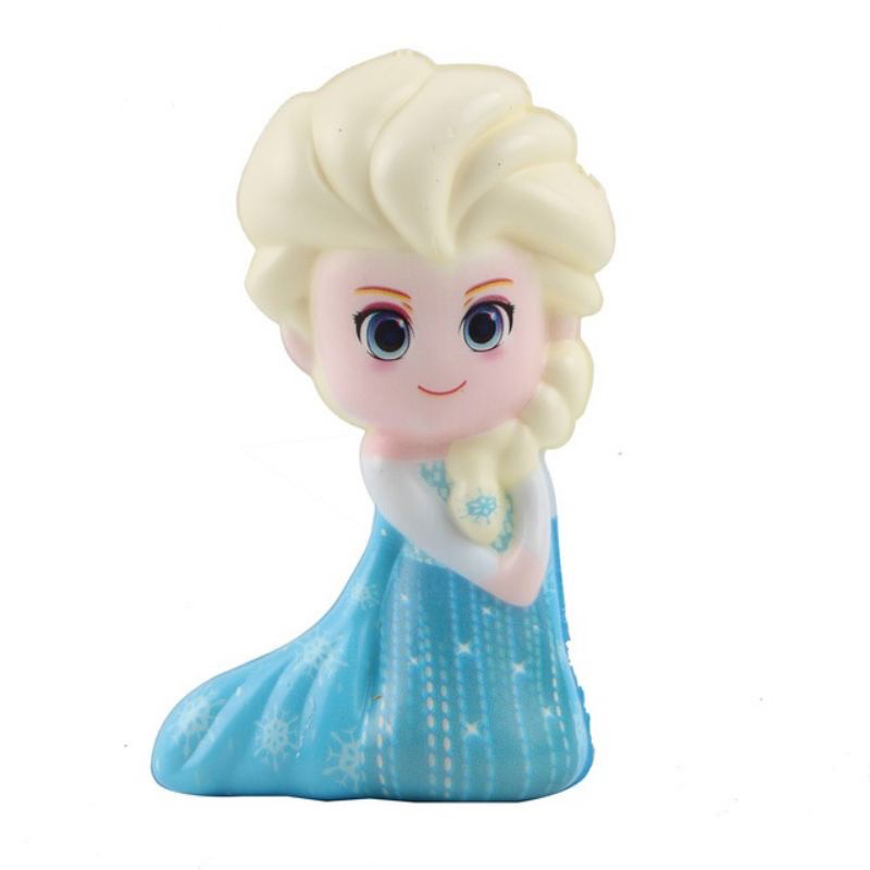 Squishy Anna Elsa Frozen Princess | Squishi | Squisy sanrio | Mainan Anak Perempuan squishy boba (Harga per Satuan)