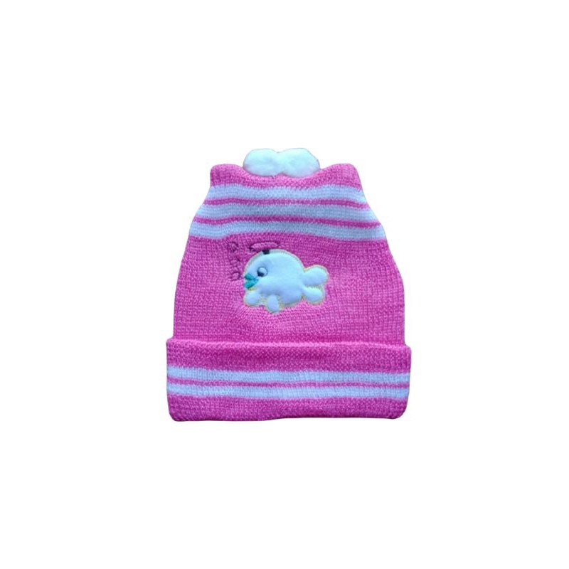 topi rajut bayi/ topi bayi lucu lucu