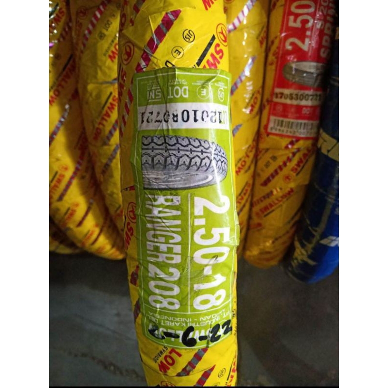 250 18 RANGER 208 BAN LUAR MOTOR RING 18 SWALLOW