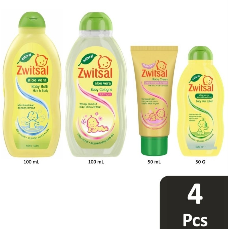 Zwitsal Natural Basic Pack - Baby Gift Set Perlengkapan Bayi