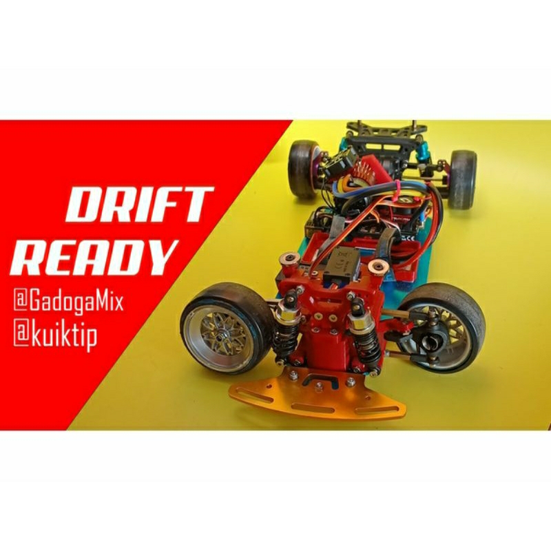 HSP flying fish upgrade part RWD by KuikTip..3D Print pla+