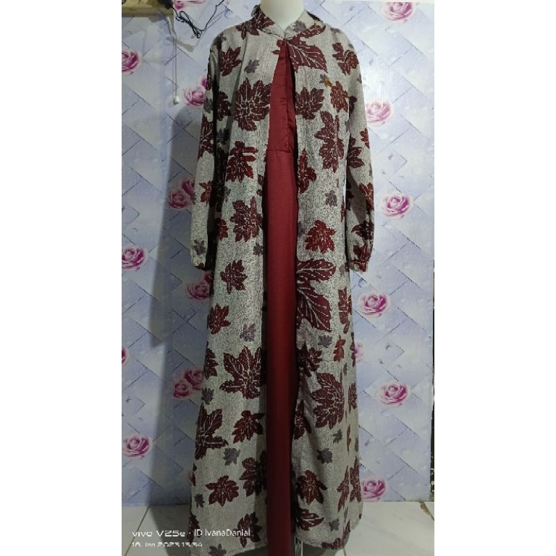 Gamis Batik Sutra