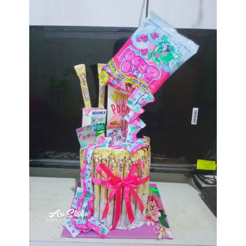 

Snack tower Buket tower Buket Makanan Buket Snack