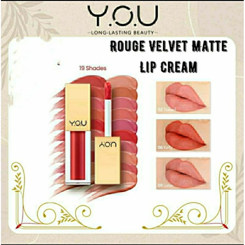 YOU Rouge Velvet Matte Lip Cream Latte