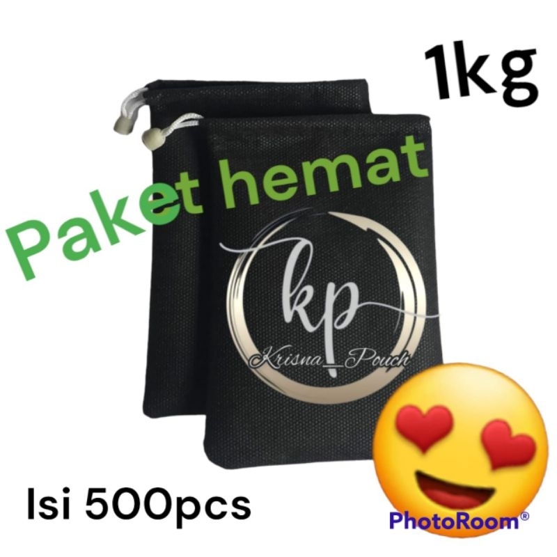 Kantong parfum/pouch souvenir paket hemat 1kg 9x14(500pcs)