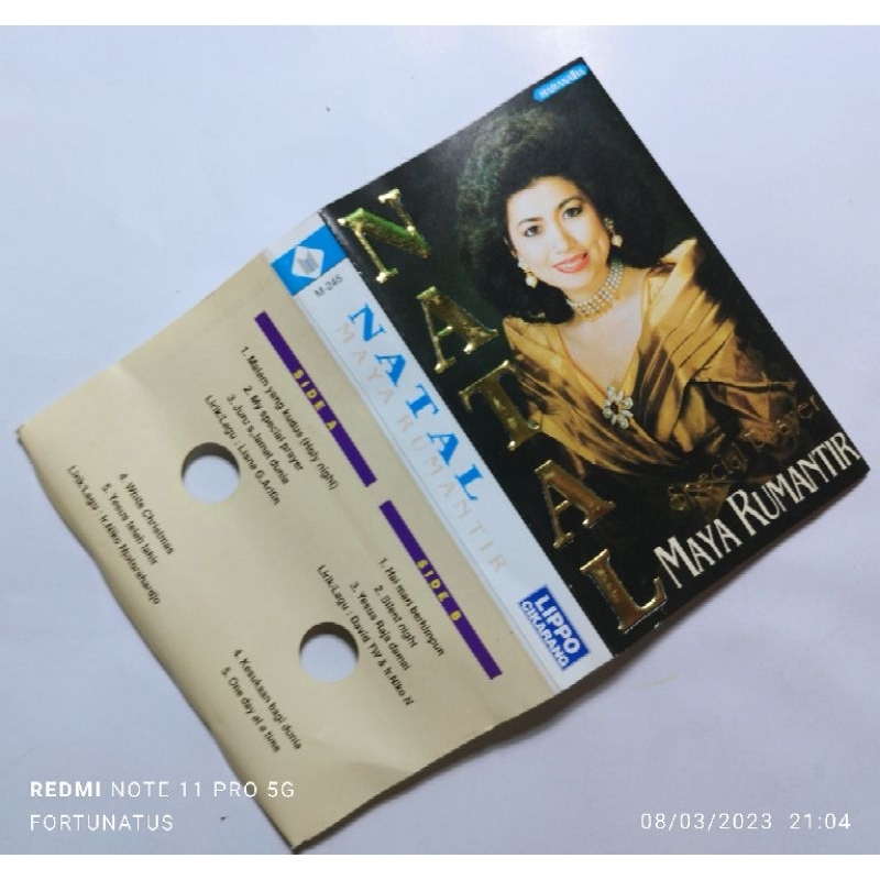 Kaset Natal Maya Rumantir