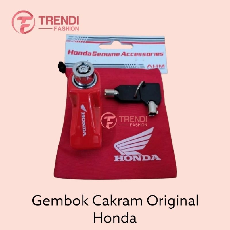 Gembok Cakram Original AHM - Gembok Motor