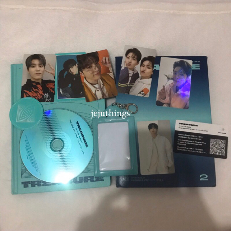 WEVERSE TREASURE GREEN - THE SECOND STEP : CHAPTER ONE (Photobook Ver.) holder pc card