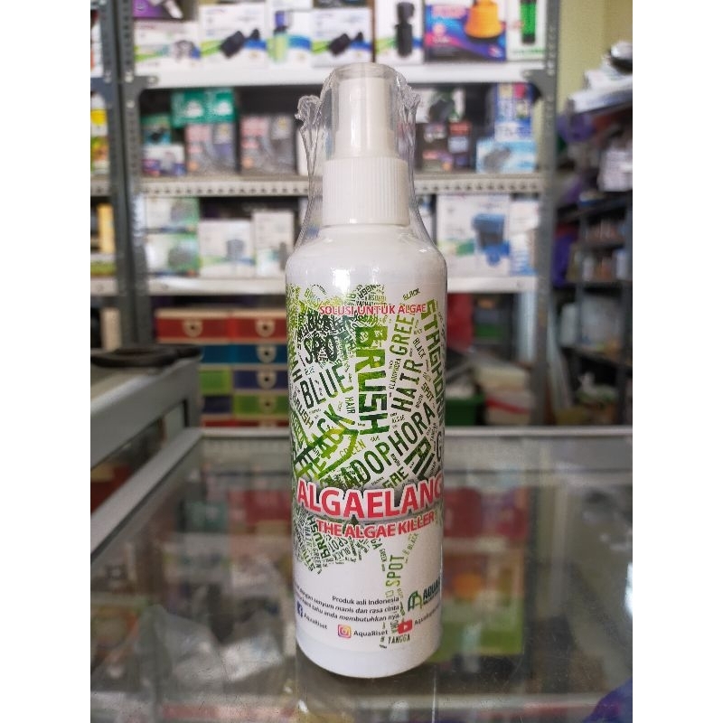 ALGA ELANG ANTI ALGA PEMBASMI ALGA AQUARIUM AQUASCAPE THE ALGAE KILLER AQUARISET