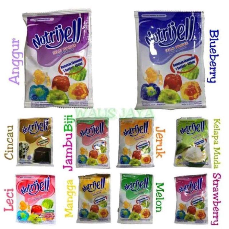 

[MINUMAN] Nutrijell Buah Ecer || Nutri Jell Agar Agar
