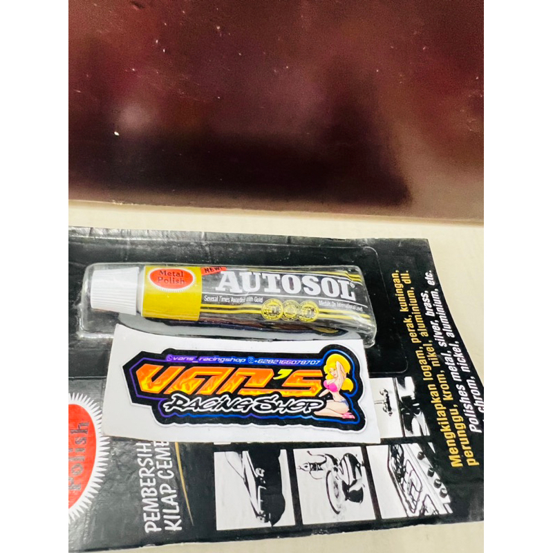 AUTOSOL METAL POLISH 15g PEMBERSIH KARAT