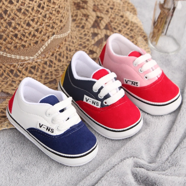 janitra baby shoes prewalker unisex sepatu bayi gendong belajar jalan VNS bendera